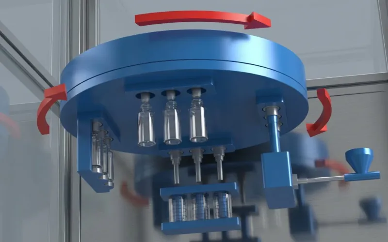 4-Station Blow Molding Machine